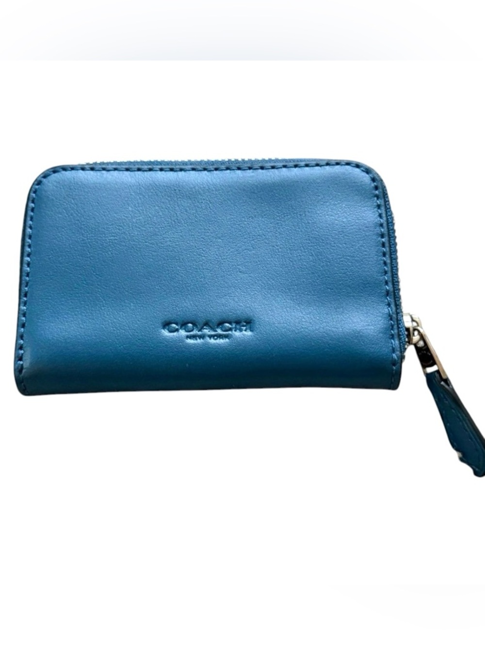 COACH ZIP AROUND CARD CASE WALLET WITH BAZOOKA MOTIF - Picture 4 of 4
